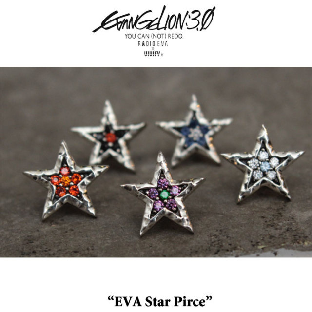 VIVIFY(ヴィヴィファイ)(ビビファイ)　EVA Star Pierce/Pave/color　【予約商品】【キャンセル不可】　【VIVIFY(ヴィヴィファイ） ピ
