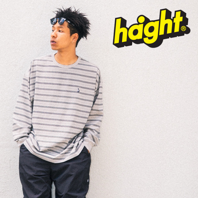 HAIGHT (ヘイト)　BORDER LS Tee　 【Tシャツ 長袖】【HTAW-251003】　【2025 AUTUMN & WINTER 新作】