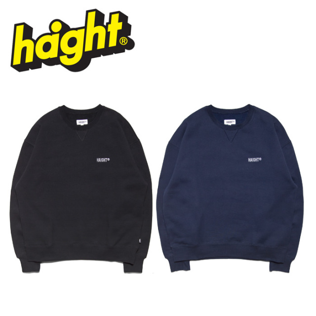 HAIGHT (ヘイト)　(R) LOGO CREWNECK SWEAT　 【スウェット】【HTCL-263001】　【2026 SPRING&SUMMER 新作】