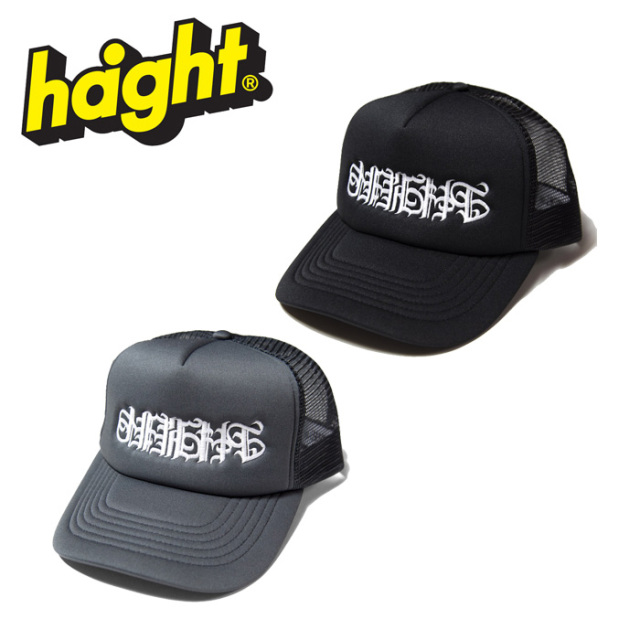HAIGHT (ヘイト)　CASPER LOGO MESH CAP　 【メッシュキャップ】【HTCP-256001】　【2025 SPRING&SUMMER 新作】【CASPER】