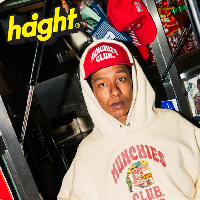 HAIGHT (ヘイト)　MUNCHIES.C BB CAP ft. J’s Vendor　 【キャップ】【HTJV-256001】　【2025 AUTUMN & WINTER 新作】【J’s Vendor】