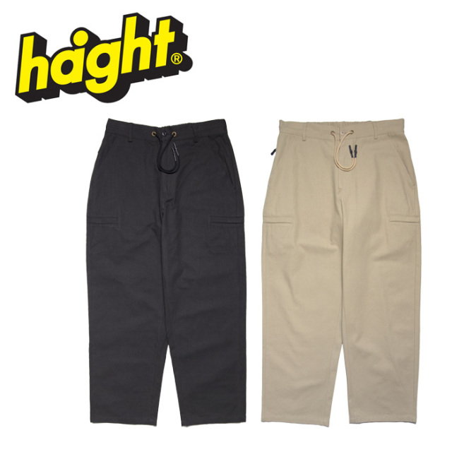 HAIGHT (ヘイト)　STRAIGHT WORKERS PANTS　 【パンツ】【HTSS-265002】　【2026 SPRING&SUMMER 新作】