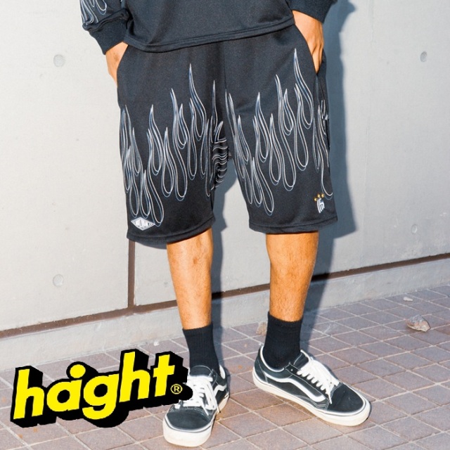 HAIGHT (ヘイト)　FLAMES SOCCER SHORTS　 【ショートパンツ】【HTSS-265005】　【2026 SPRING&SUMMER 新作】