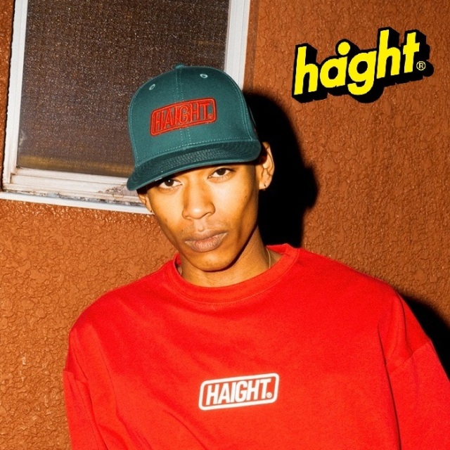 HAIGHT (ヘイト)　PANEL LOGO BB CAP　 【キャップ】【HTSS-266002】　【2026 SPRING&SUMMER 新作】