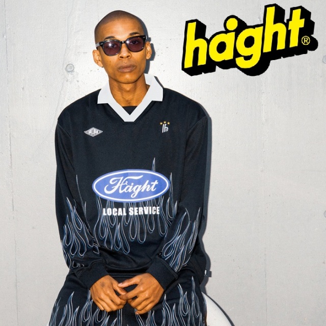 HAIGHT (ヘイト)　FLAMES SOCCER JERSEY　 【サッカーシャツ】【HTSS-269002】　【2026 SPRING&SUMMER 新作】