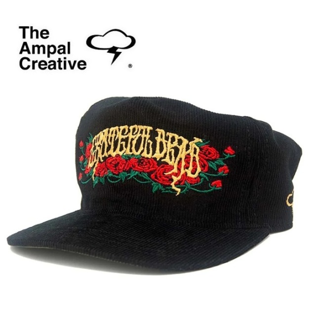THE AMPAL CREATIVE (ザ・アンパル クリエイティブ)　Ampal x Grateful Dead ROSES - Snapback　【キャップ 帽子 定番 人気 カリフォ