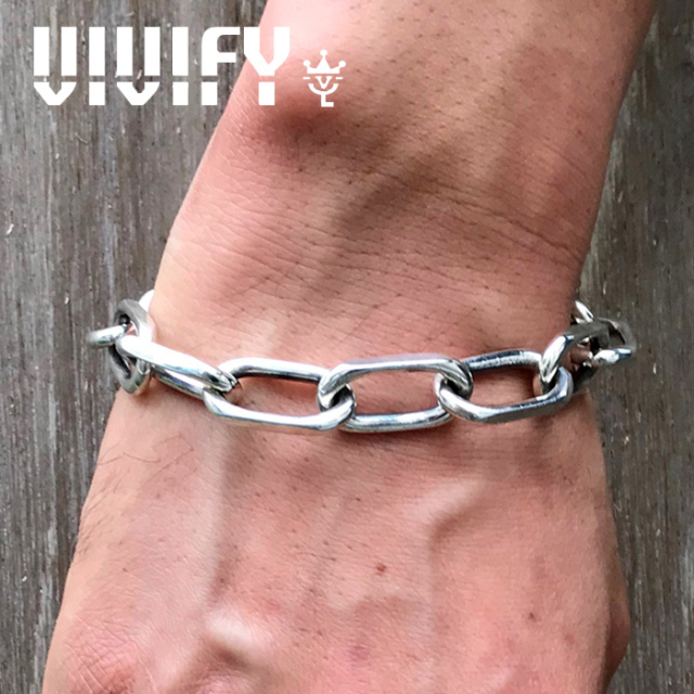 VIVIFY(ヴィヴィファイ)(ビビファイ)　Some ways Heavy Chain Blacelet　【VIVIFY ブレスレット】【メンズ レディース】【VFB-175】