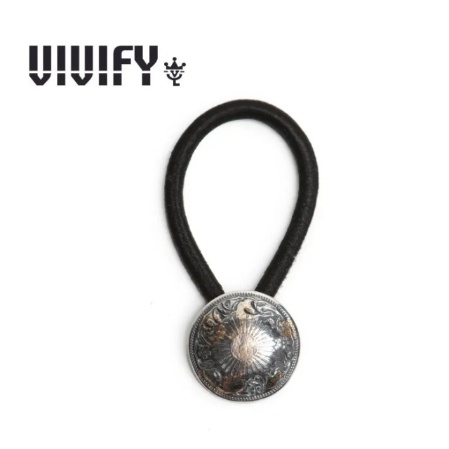 VIVIFY(ヴィヴィファイ)(ビビファイ)　Phoenix 50 Sen Coin Concho w/gold　【コンチョ】【VFO-131】【オーダーメイド ハンドメイド 
