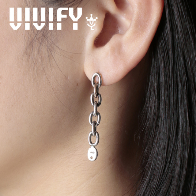 VIVIFY(ヴィヴィファイ)(ビビファイ)　2way ChainPierce`k10　【VIVIFY ピアス】【VFP-283】【オーダーメイド ハンドメイド 受注生産