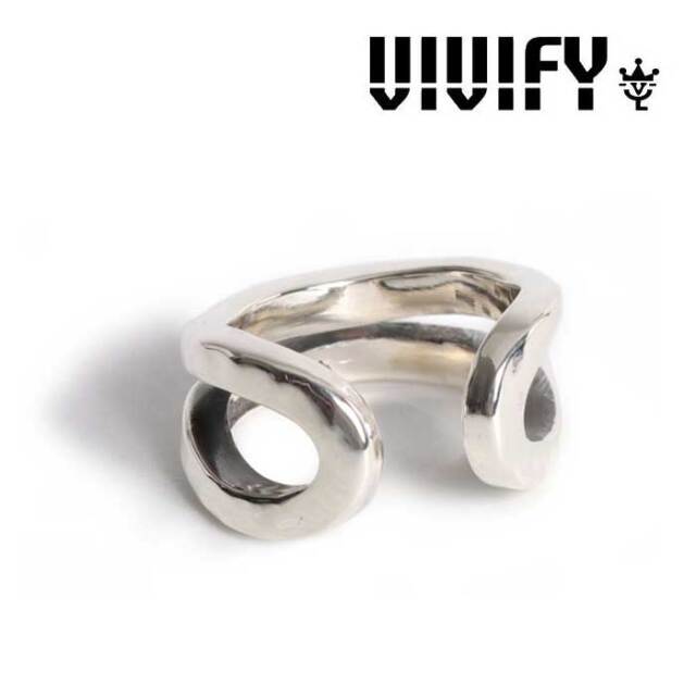 VIVIFY(ヴィヴィファイ)(ビビファイ)　Loopin' Ear cuff/Mirror finish　【VIVIFY イヤーカフ】【VFP-290】【オーダーメイド ハンド