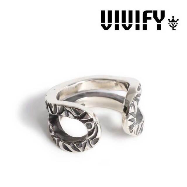 VIVIFY(ヴィヴィファイ)(ビビファイ)　Loopin' Ear cuff/Arabesque　【VIVIFY イヤーカフ】【VFP-293】【オーダーメイド ハンドメイ
