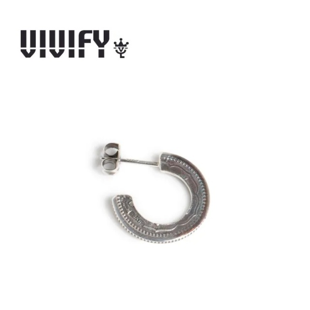 VIVIFY(ヴィヴィファイ)(ビビファイ)　50 Sen Coin Giza Edge Line Pierce(S)　【ピアス】【VFP-316】【オーダーメイド ハンドメイド