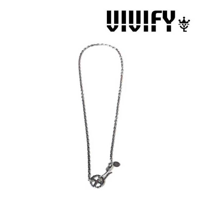 VIVIFY x RADIO EVA　EVANGELION X Wheel Clasp Chain (NERV)　【エヴァンゲリオン 公式アクセサリー evangelion】【受注生産 オーダ