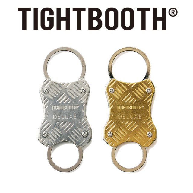 TIGHTBOOTH PRODUCTION (タイトブース プロダクション)　CHECKER PLATE CARABINER (TIGHTBOOTH x DELUXE)　 【カラビナ】【20TH-A01