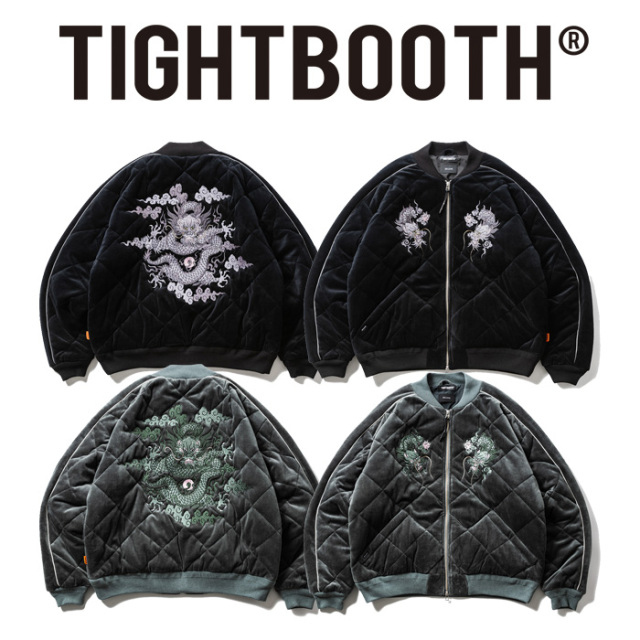 TIGHTBOOTH PRODUCTION (タイトブース プロダクション)　VELOUR SOUVENIR JKT (TIGHTBOOTH x DELUXE)　 【ベロア スーベニア ジャケ