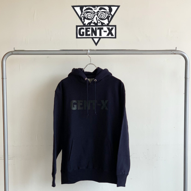 GENT-X (ジェントエックス)　 CREW SWEAT PARKA　 【パーカー プルオーバーパーカー ネイビー】【NUTS ART WORKS】