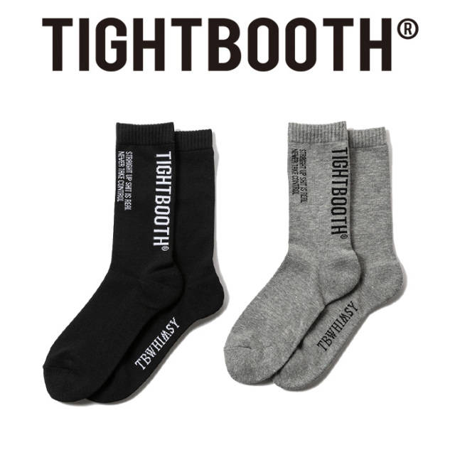 TIGHTBOOTH PRODUCTION (タイトブース プロダクション) 　 LABEL LOGO SOCKS 　 【靴下 ソックス】【TIGHTBOOTH PRODUCTION タイトブ