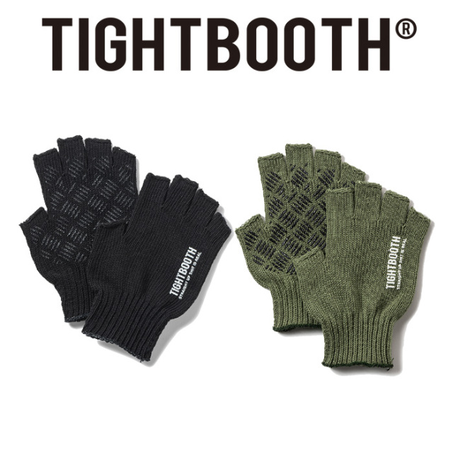TIGHTBOOTH PRODUCTION (タイトブース プロダクション) 　 LOGO FINGERLESS GLOVE 　 【グローブ】【TIGHTBOOTH PRODUCTION タイトブ