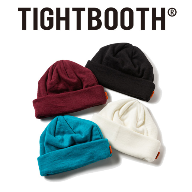 TIGHTBOOTH PRODUCTION (タイトブース プロダクション)　TAG WATCH CAP　【ワッチキャップ 帽子】【FW25-H08】【TIGHTBOOTH PRODUCTI