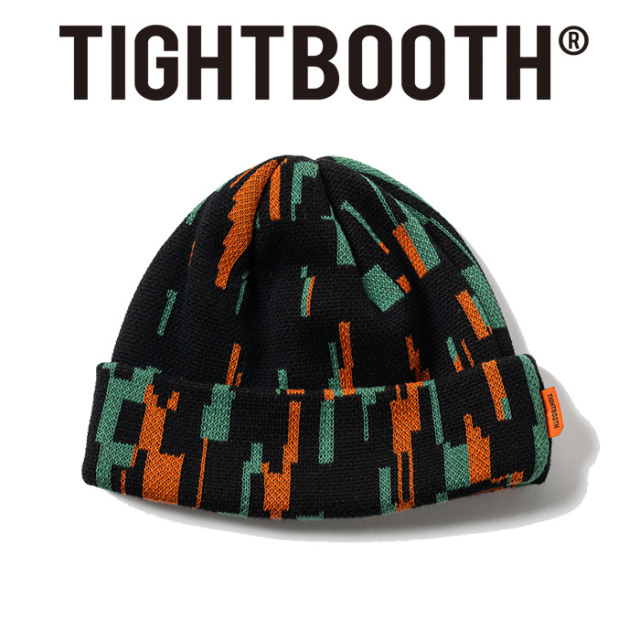 TIGHTBOOTH PRODUCTION (タイトブース プロダクション)　NOISE WATCH CAP　【ワッチキャップ 帽子】【FW25-H09】【TIGHTBOOTH PRODUC