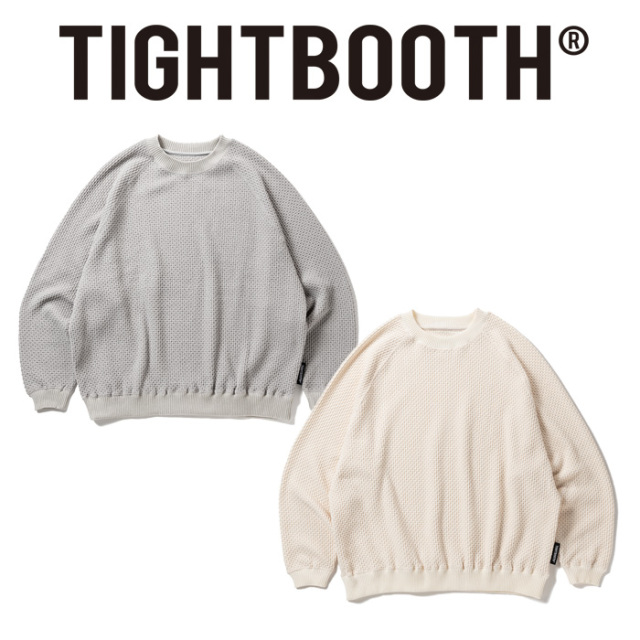 TIGHTBOOTH PRODUCTION (タイトブース プロダクション)　CHAIN CREW KNIT　 【ニット】【FW25-SW05】【TIGHTBOOTH PRODUCTION タイト
