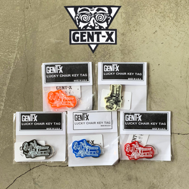 GENT-X (ジェントエックス)　LUCKY CHAIR KEY TAG　 【キータグ キーホルダー】