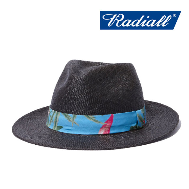 RADIALL (ラディアル)　 PURPLE PISTILS FEDORA HAT　 【RADIALL ハット】　 【RAD-18SS-HAT012】　 【返品・交換不可】