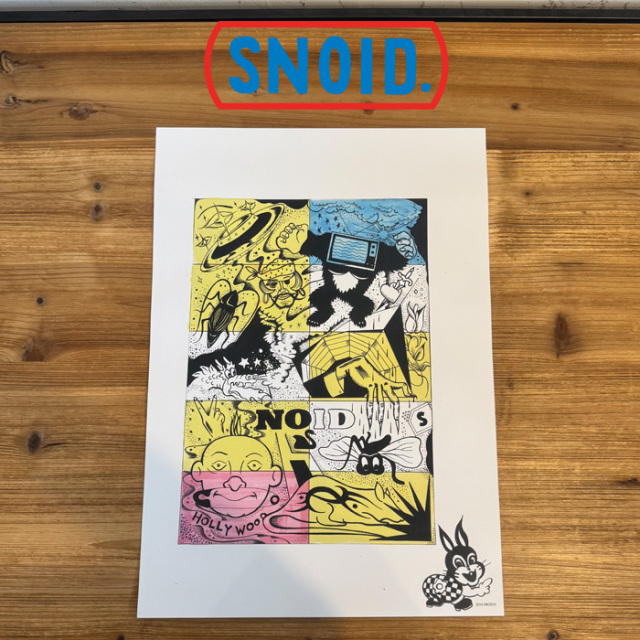 SNOID(スノイド)　 Haters POSTER 　【ポスター A3】【RAT HOLE STUDIO】