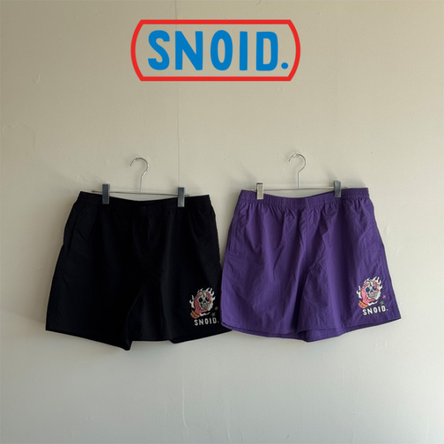 SNOID (スノイド)　VooDoo nylon Shorts　【ショーツ 短パン】【RAT HOLE STUDIO】