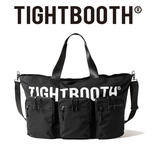 TIGHTBOOTH (タイトブース)　 TRIPLE POCKET RIPSTOP BIG TOTE 　 【ボストン トート バッグ】【TIGHTBOOTH PRODUCTION タイトブース