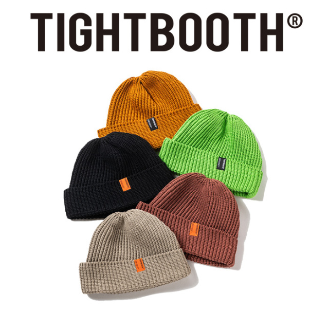 TIGHTBOOTH PRODUCTION (タイトブース プロダクション)　TAG WATCH CAP　【ワッチキャップ 帽子】【SS26-H09】【TIGHTBOOTH PRODUCTI
