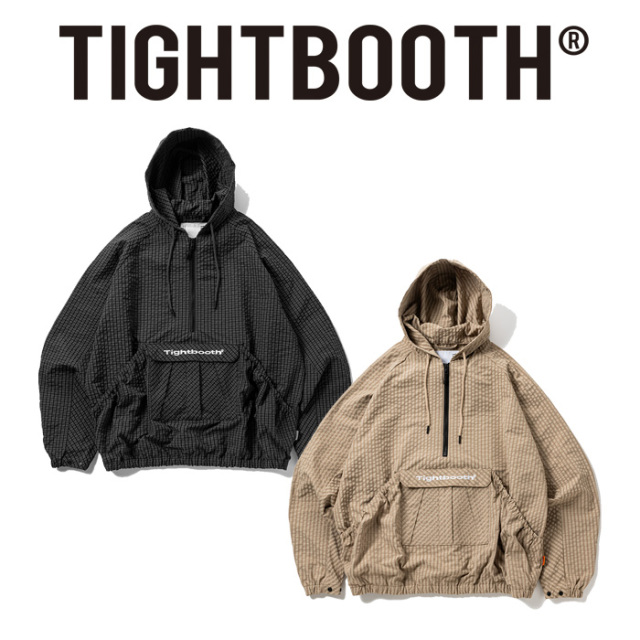 TIGHTBOOTH PRODUCTION (タイトブース プロダクション)　RIPPLE PLAID ANORAK　 【リップル アノラック ジャケット】【SS26-JK04】【