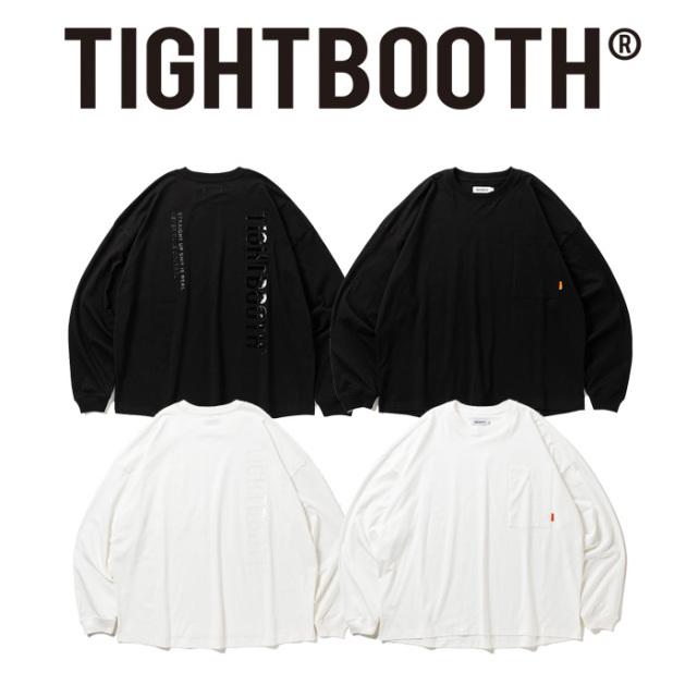 タイトブースプロダクション　長袖シャツ TIGHTBOOTH PRODUCTION ,タイトブース プロダクション,LABEL LOGO L/S