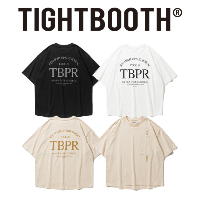 TIGHTBOOTH PRODUCTION (タイトブース プロダクション)　STRAIGHT UP S/S T-SHIRT　 【Tシャツ 】【SS26-T04】【TIGHTBOOTH PRODUCTI