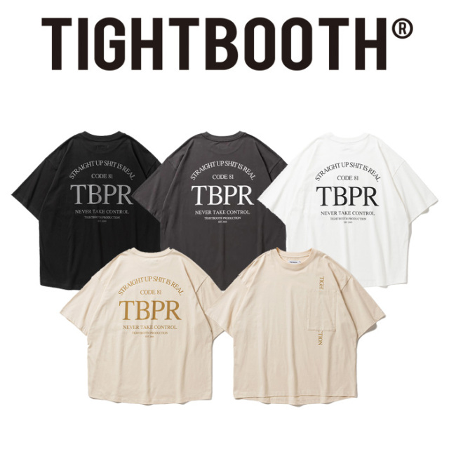 TIGHTBOOTH PRODUCTION (タイトブース プロダクション)　STRAIGHT UP S/S T-SHIRT　 【Tシャツ 】【SS26-T04】【TIGHTBOOTH PRODUCTI