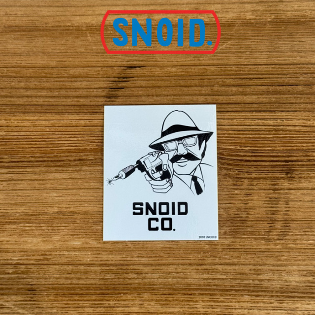 SNOID(スノイド)　SNOID CO. STICKER 　【ステッカー】【RAT HOLE STUDIO】