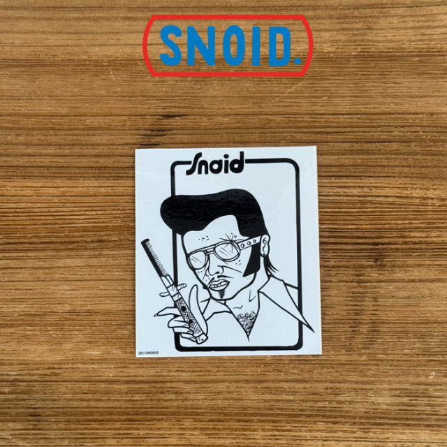 SNOID(スノイド)　el-vis STICKER 　【ステッカー】【RAT HOLE STUDIO】