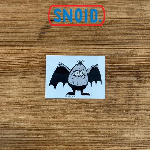 SNOID(スノイド)　BAT EGG MAN STICKER 　【ステッカー】【RAT HOLE STUDIO】