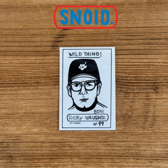 SNOID(スノイド)　WILD THING! STICKER 　【ステッカー】【RAT HOLE STUDIO】