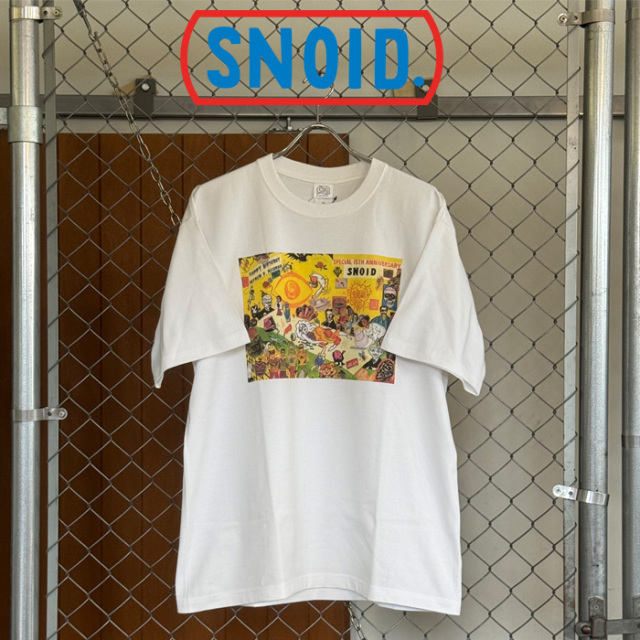 SNOID (スノイド)　HAPPY BIRTHDAY ALFRED F. NEUMAN S/S T-shirts　【Tシャツ】【RAT HOLE STUDIO】