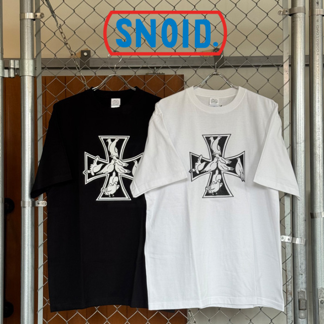 SNOID (スノイド)　Pigeon Letter T-shirts　【Tシャツ】【RAT HOLE STUDIO】