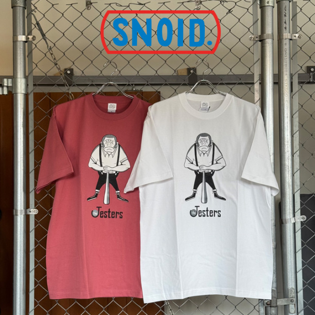 SNOID (スノイド)　Jesters #02 T-shirts　【Tシャツ】【RAT HOLE STUDIO】