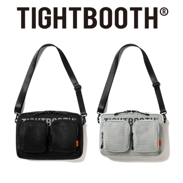 TIGHTBOOTH (タイトブース)　 LOGO MESH SACOCHE　【メッシュ サコッシュ ショルダーバッグ】【TIGHTBOOTH PRODUCTION タイトブース