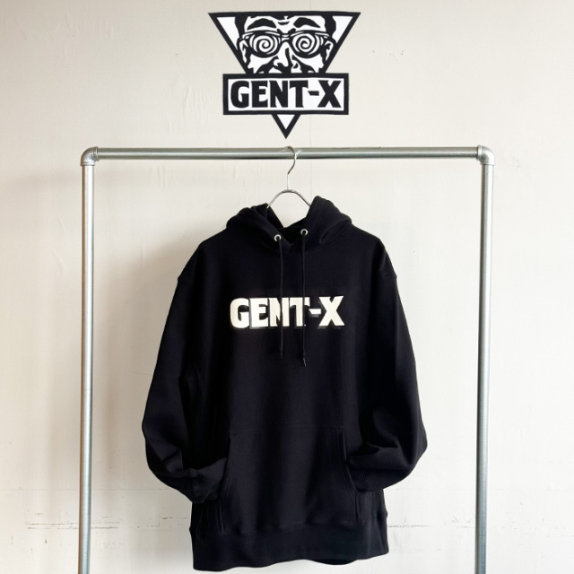 GENT-X (ジェントエックス)　 SWEAT PARKA　 【パーカー プルオーバーパーカー ブラック】【NUTS ART WORKS】