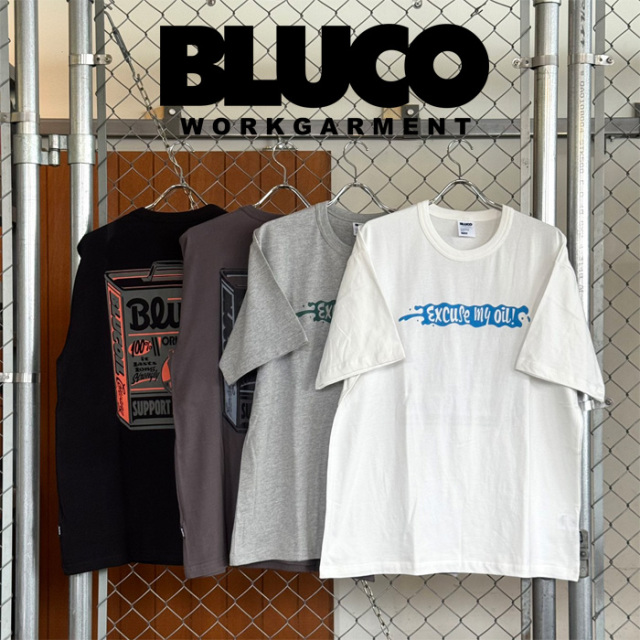 BLUCO (ブルコ)　ドライコットン Tシャツ -ARTWORK BY JACK-O’ ART WORKS-　【Tシャツ 半袖】【161-22-020】【2026 SPRING COLLECTIO