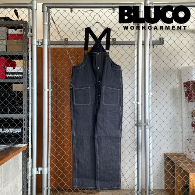BLUCO (ブルコ)　ジャパンデニム オーバーオール / リジッド　【オーバーオール】【161-43-008】【2026　SPRING COLLECTION 新作】