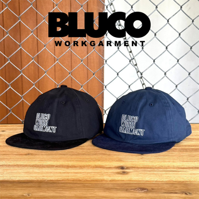 BLUCO (ブルコ)　ライトキャンバス スタッシュキャップ -BLOCK-　【キャップ】【163-61-047】【2026 SUMMER COLLECTION】【お取り寄