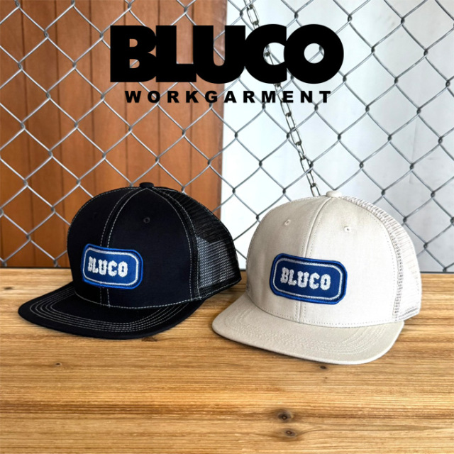 BLUCO (ブルコ)　メッシュキャップ -PATCH-　【キャップ】【163-61-049】【2026 SUMMER COLLECTION 新作】