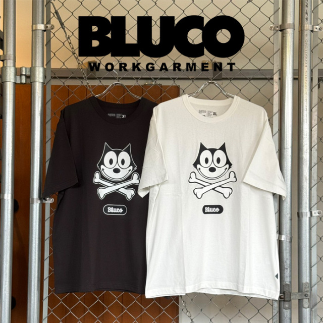 BLUCO (ブルコ)　(FELIX×BLUCO) プリントTシャツ "FELIX THE CAT"　【Tシャツ】【164-22-048】【2026 HIGH SUMMER COLLECTION】【お