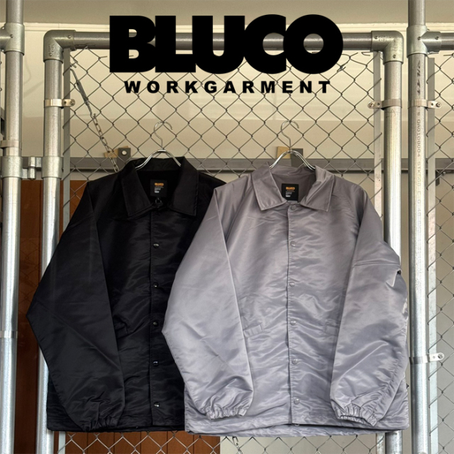 BLUCO (ブルコ)　スタンダード コーチジャケット　【コーチジャケット】【165-31-067】【2026 FALL COLLECTION】【お取り寄せ商品 キ